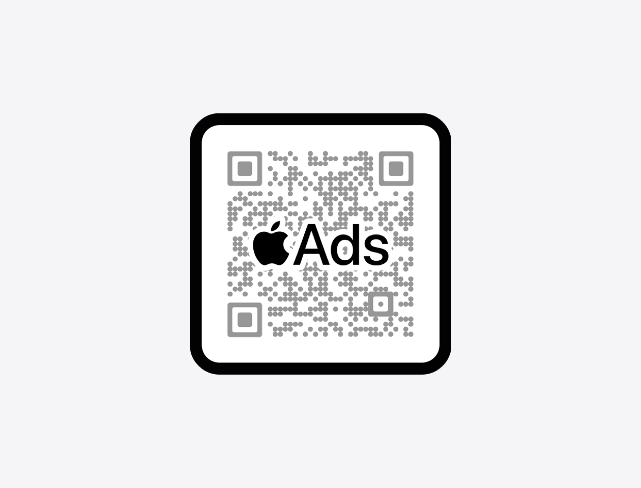 Apple Ads 微信公众号二维码